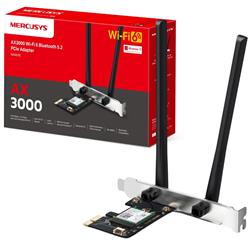 [EIK-MA80XE] MERCUSYS WIFI PCIE AX3000 AC + BLUETOOTH 5.2 (DOBLE ANTENA) TL-MA80XE