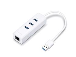 TP-LINK ADAPTADOR USB 3.0 A 3 X USB + ETHERNET RJ45 GIGABIT TL-UE330