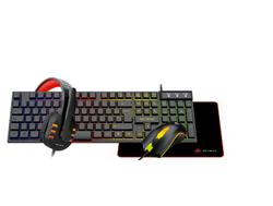[EIK-NM-GC479] NETMAK COMBO GAMER / TECLADO RETROILUMINADO + MOUSE GAMER+ AURICULARES + PAD MOUSE / NM-GC479