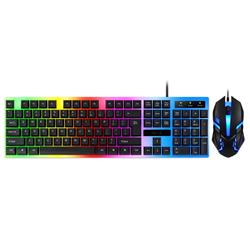 [EIK-KM100] COMBO GAMING TECLADO Y MOUSE USB EVIEW KM100