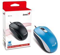 [EIK-31010116103] MOUSE GENIUS DX-110 BLUE G5 / USB