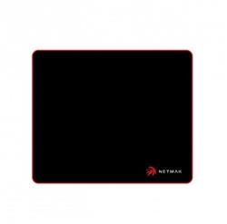 [EIK-NM-MP752] NETMAK PAD MOUSE GAMER 30X25 / NEGRO + LATERAL ROJO/ NM-MP752
