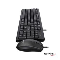 NETMAK COMBO TECLADO-MOUSE OFICINA NM-KB340