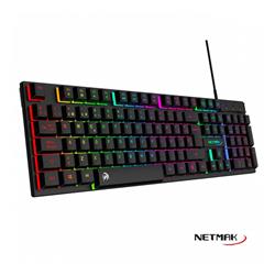 [EIK-NM-X408] NETMAK TECLADO GAMER RETROILUMINADO USB NM-X408