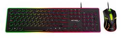 [EIK-NM-VORTEX] NETMAK COMBO TECLADO-MOUSE /GAMER TECLAS REDONDAS/RGB/NM-VORTEX