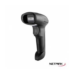 [EIK-NM-LC207] LECTOR CODIGO DE BARRAS QR / 1D /2D USB NETMAK NM-LC207