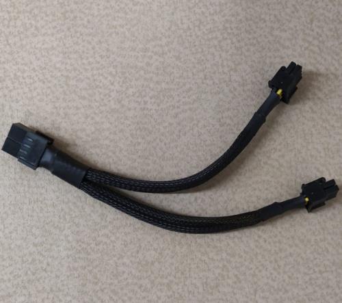 [MTS-09826] WINSTAR SPLITTER PCI-E MALLADO 8 PIN A 6+2 MINERIA REFORZADO (RIG)