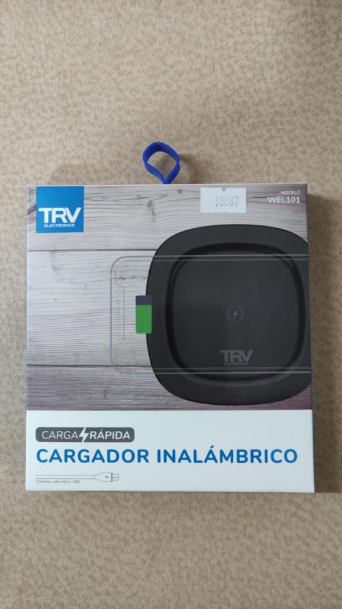 [MTS-10087] TRV CARGADOR INALAMBRICO WEL101/201 TRV DE CELULAR