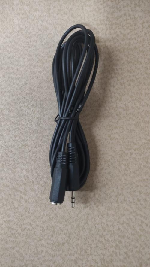 [MTS-10573] NOGA NET CABLE AUDIO PLUGS EXTENSION AC-56 3.5MM (M) A PLUGS 3.5MM (H)  1.8MTS - NOGA