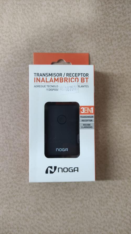NOGA NET ADAPTADOR TRANSMISOR / RECEPTOR BLUETOOTH AUDIO - NOGANET -NG-RBT04