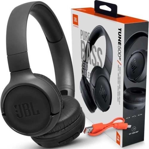 JBL AURICULAR JBL T500 - BLACK
