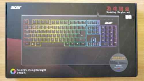 [MTS-09166] ACER TECLADO ACER GAMMER OKB930 USB BLACK - 6 COLORES