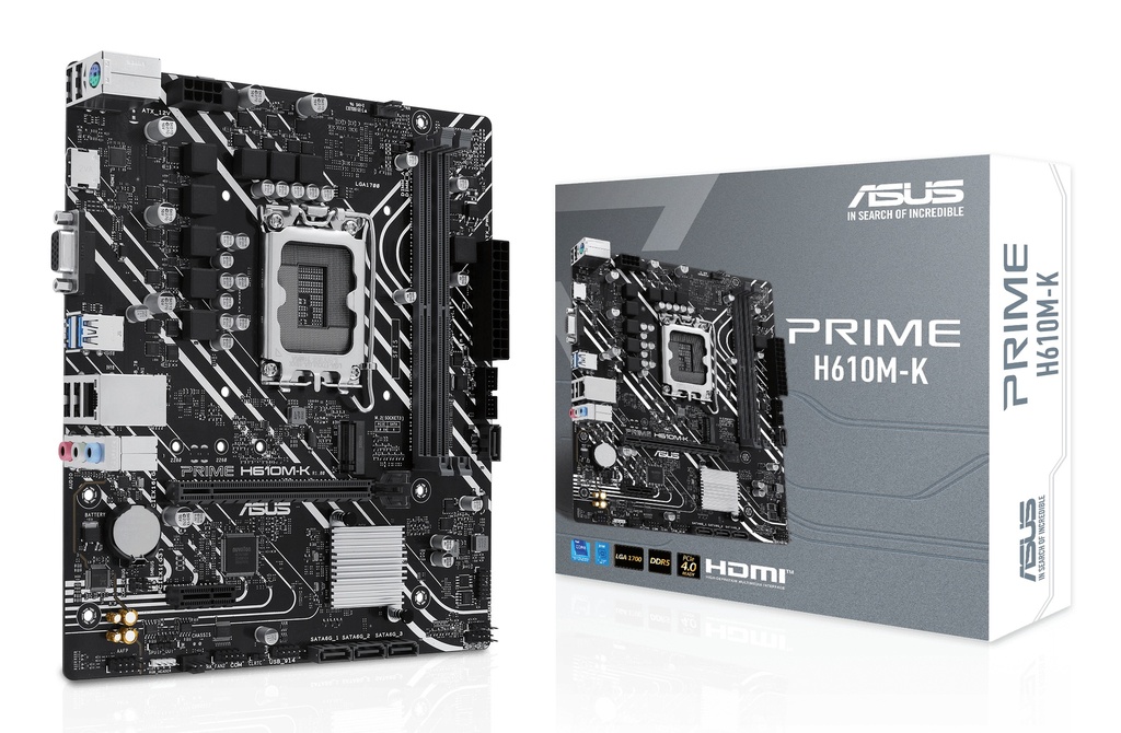MB ASUS S1700 PRIME H610M-K DDR5 BOX M-ATX