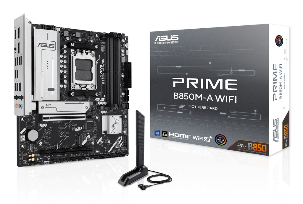 MB ASUS AM5 PRIME B850M-A WIFI DDR5 BOX