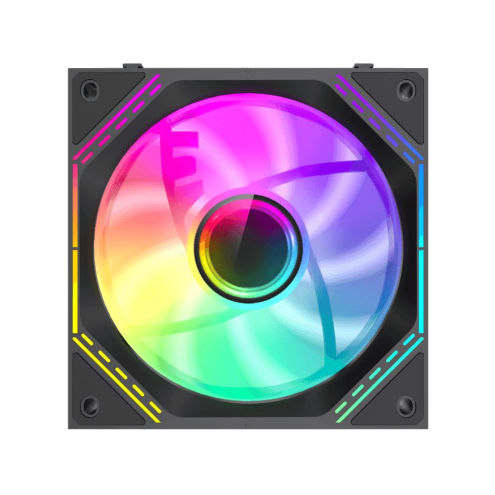 FAN GAMEMAX P/GAB 3x120MM ARGB MAGNETICO REVERSO