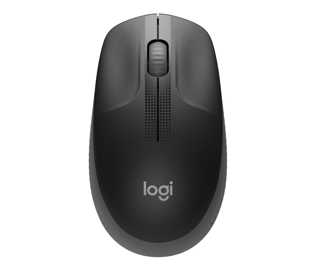 MOUSE LOGITECH M190 WIRELESS BLACK