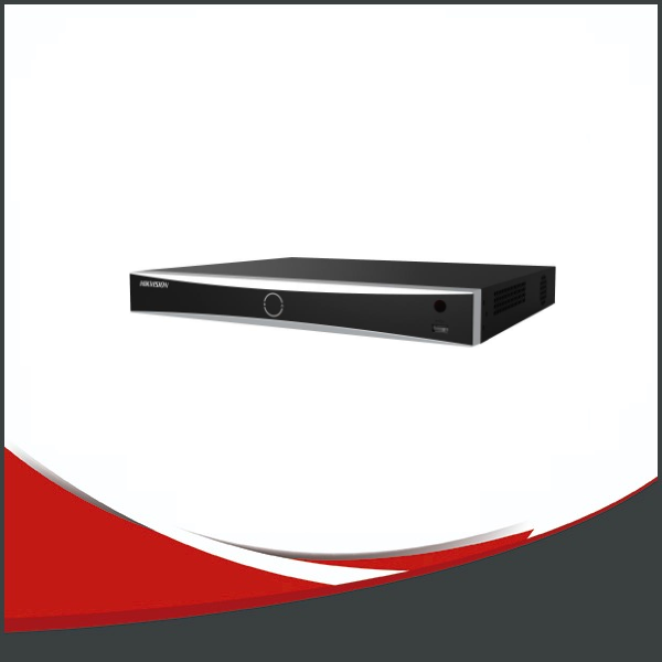 NVR HIKVISION ACUSENSE 16CH IP. 8MP. 2 HDD HASTA 8TB. 16 PÚERTOS POE. PLUG AND PLAY
