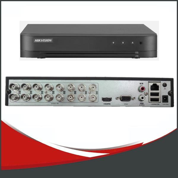 DVR HIKVISION 16 CANALES + 2 IP, 1080LITE
