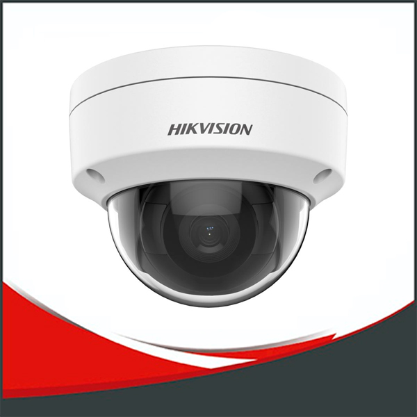 CAMARA HIKVISION IP 2MP, DOMO, LENTE 2.8MM, SOPORTA POE, IR 20MTS.