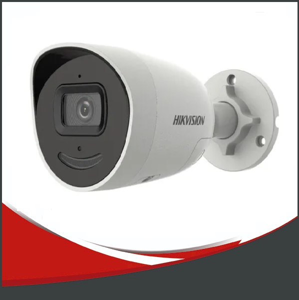 [SEGC-DS-2CD2026G2-IU(D)] CAMARA HIKVISION IP ACUSENSE 2MP BULLET 2.8MM, IR HASTA 40M ,IP67, H.265+,POE, MICROFONO INCORPORADO