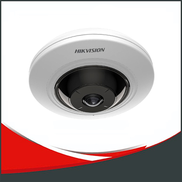 [SEGC-DS-2CD2955G0-ISU] CAMARA FISHEYE 180° HIKVISION 5MP,LENTE 1.05MM,IR 8MTS,SD 256GB,MICROFONO,ALARM IN 1/ OUT 1,POE.