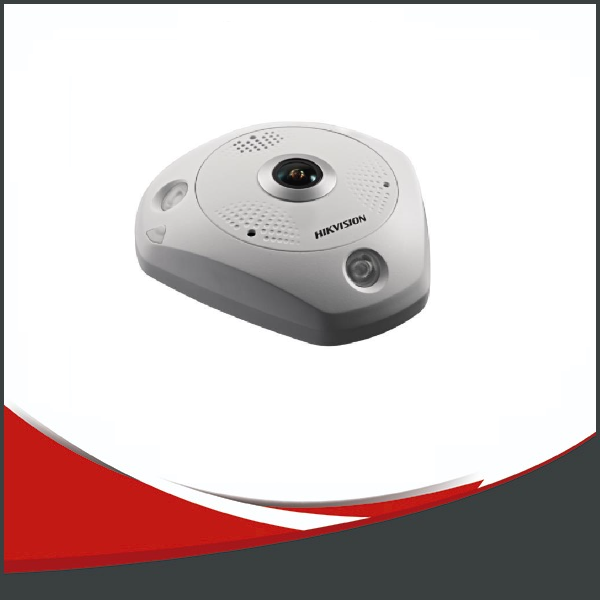 [SEGC-DS-2CD6365G0-IVS(B)] CÁMARA HIKVISION IP OJO DE PEZ 6MP, IMAGEN PANORAMICA 360, IP67 IK10, 15M IR, POE.
