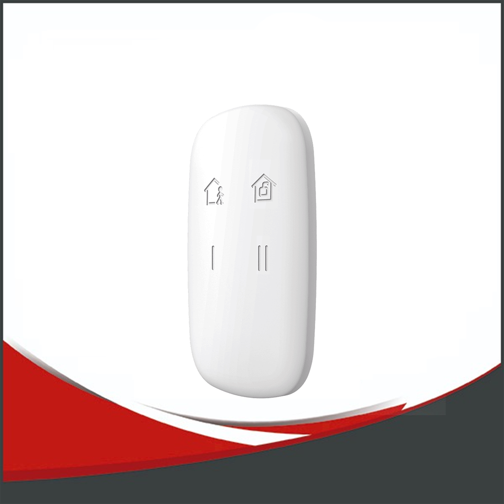 [SEGC-DS-PKF1-WB(B)] CONTROL REMOTO HIKVISION PARA ALARMA AXPRO, FUNCIONES ARMAR, DESARMAR, PÁNICO, ETC. 433 MHZ