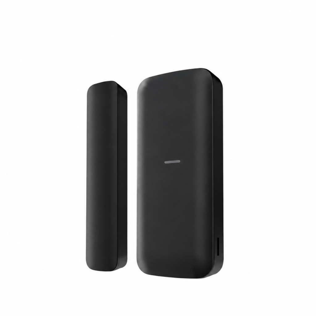 [SEGC-DS-PDMCS-EG2-WB(B)ne] SENSOR MAGNETICO DELGADO HIKVISION INALAMBRICO AXPRO, NEGRO, CR2450A X1
