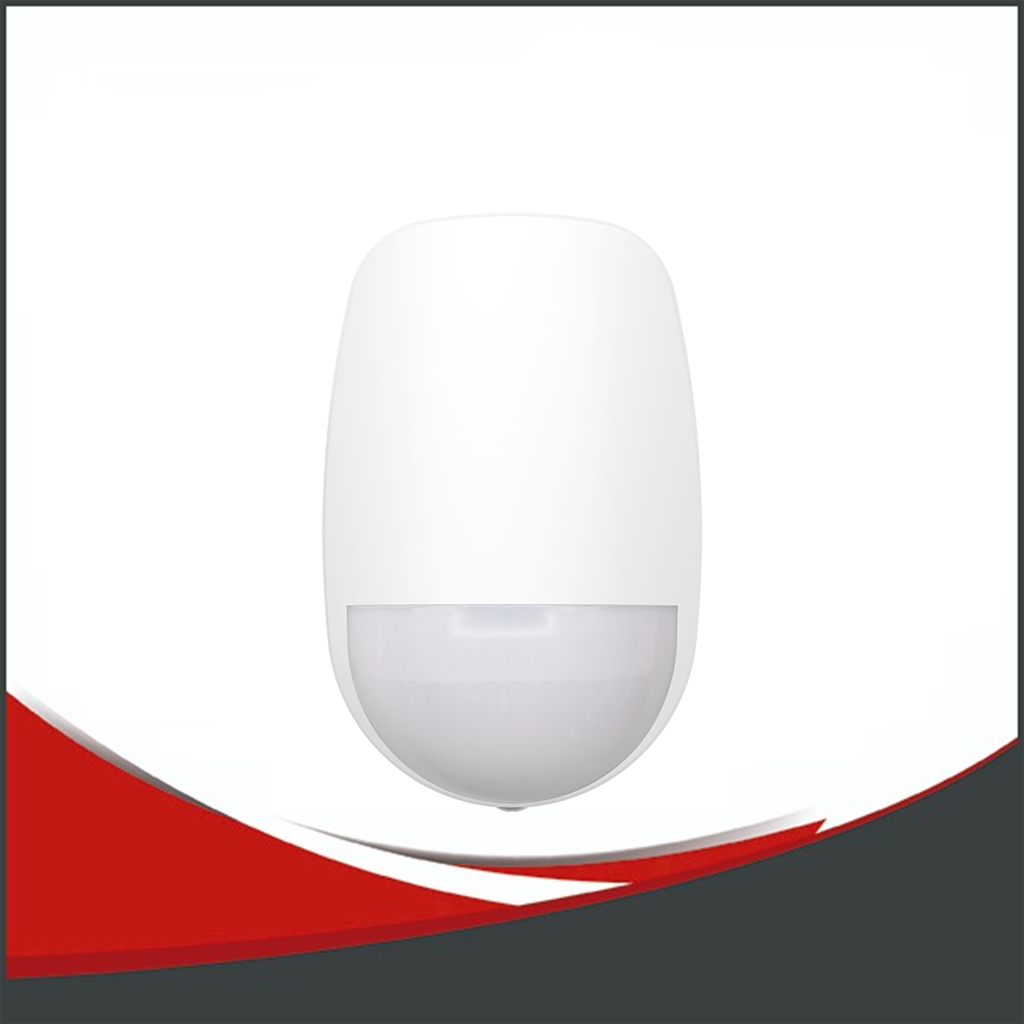 [SEGC-DS-PDD12P-EG2-WB] DETECTOR DE MOVIMIENTO HIKVISION INALAMBRICO AXPRO INTERIOR, PIR Y MICROONDAS, 2 VÍAS, 12M, MASCOTAS, 433MHZ, CR123A