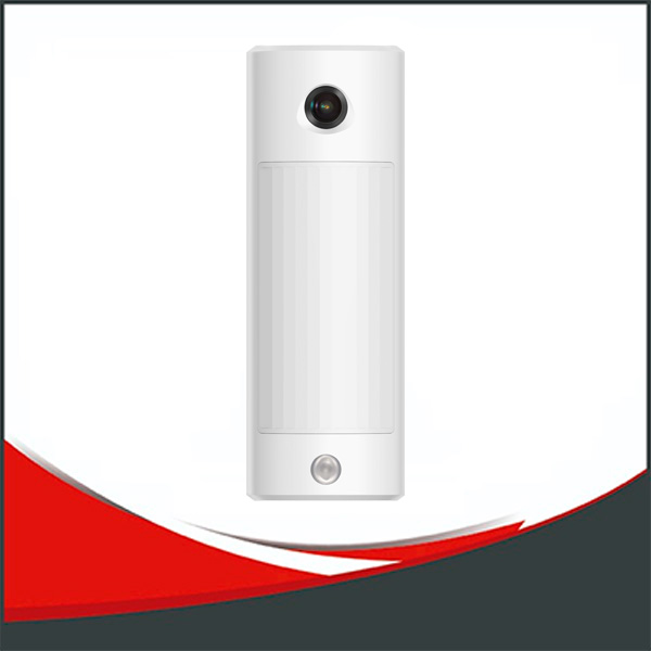 [SEGC-DS-PDPC18-HM-WB] DETECTOR DE MOVIMIENTO EXTERIOR DOBLE PIR CON CAMARA PARA AXPRO, 18M/90°. 24KG INMUNIDAD A MASCOTAS.