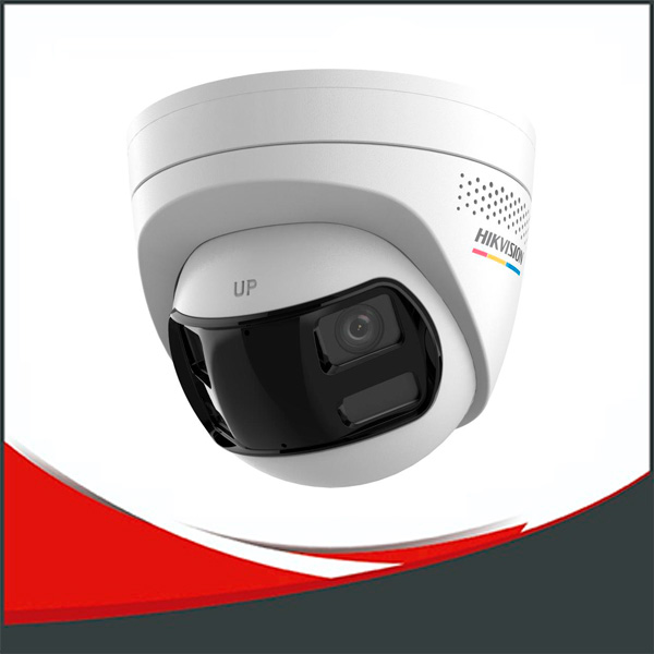[SEGC-DS-2CD1367G2HPLIUFSL] CAMARA IP HIBRIDA TURRET 6MP,COLORVU,LENTE 2,8MM,IP67,LUZ 30M,SD 512GB,ESTROBO Y ALARM AUDIBLE,POE