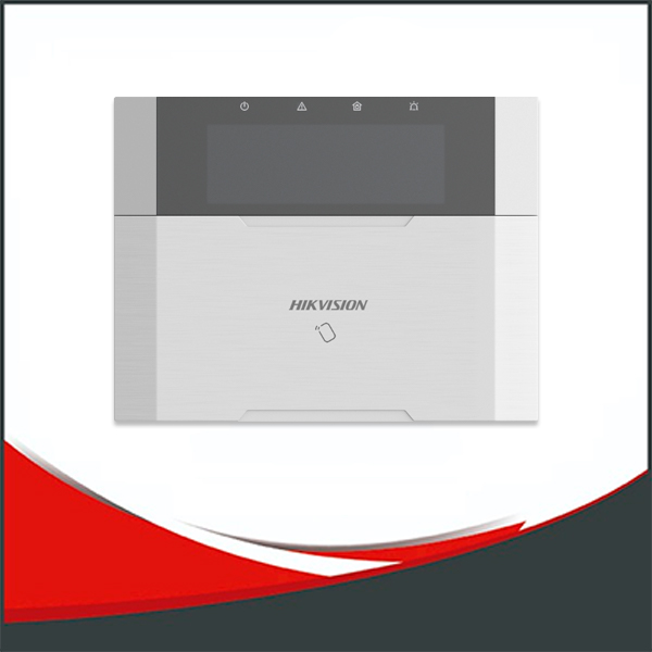 [SEGC-DS-PK1-LRT-HWB] TECLADO LCD HIKVISION HYBRID AXPRO, ARMADO Y DESARMADO MEDIANTE TARJETAS Y LLAVERO