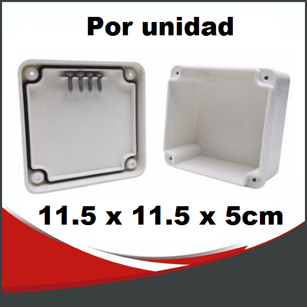 115X115X50 CAJA ESTANCO PARA EMPALMES, BALUNES, ETC. DE GRAN RESISTENCIA