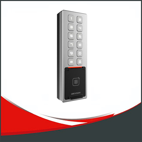 CONTROL DE ACCESO, EXTERIOR, METALICO,LECTOR TARJ.Y HUELLA, TECLADO INCORPORADO, IP65, IK08.