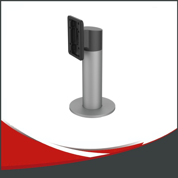 SOPORTE PARA CONTROL DE ACCESO PARA BARRERAS/MOLINETES CON PERFORACION PG,DIMENSIONES 100×100× 196MM