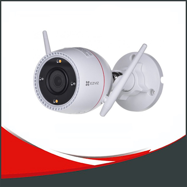 [SEGC-CS-H3c-R100-1K3WKFL] CÁMARA IP EZVIZ BULLET WIFI (H3 3MP) LENTE 2.8MM VISION NOCTURNA COLOR. MICRO SD HASTA 512GB H265.IP 67