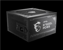 FUENTE MSI MAG A750GL 750W/80 PLUS GOLD/PCIE5/MODULAR (CABLE POWER AMERICANO)