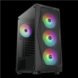 [EIK-ACCM-PV41043.11] GABINETE AEROCOOL FALCON-G-BK-V1 (ATX/MICRO-ATX/MINI-ITX) (4FAN/VIDRIO/GPU 290MM)