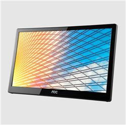 [EIK-E1659FWU-B] MONITOR PORTATIL AOC /15,6" (1366x768) /USB 3.0 /SOPORTE VESA 75X75 (BOX BROWN)