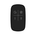CONTROL REMOTO NEGRO HIKVISION PARA ALARMA AXPRO, FUNCIONES ARMAR, DESARMAR, PÁNICO, ETC. 433 MHZ