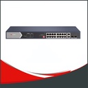 SWITCH HIKVISION HI POE GIGABIT, NO ADMIN. 20 GIGABIT POE, 4 GIGABIT Hi POE, 2 GIGABIT RJ45, 2 SFP.