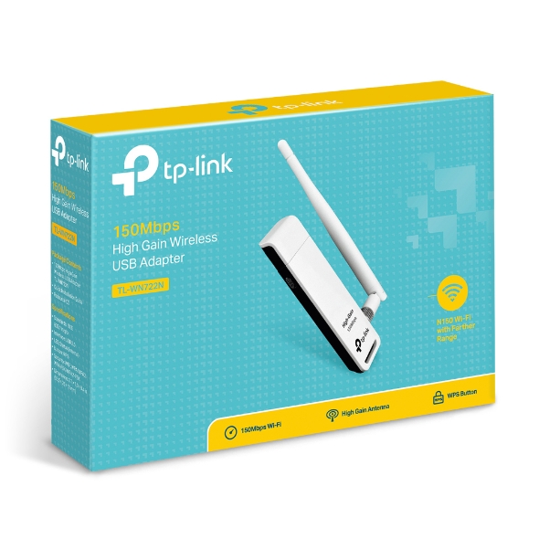 RECEPTOR DE WIFI USB TP-LINK WN722N