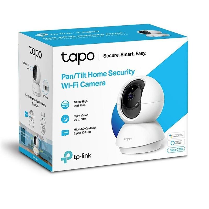 TP-LINK CAMARA IP WIFI FULL HD C/MOVIMIENTO TAPO C200 /INTERIOR
