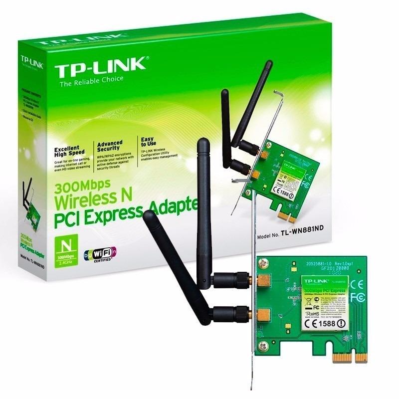 TP-LINK WIFI PCIE 300 N TL-WN881ND