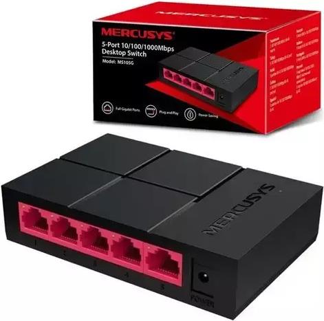 MERCUSYS SWITCH 5 PORT GIGA DESKTOP MS105G