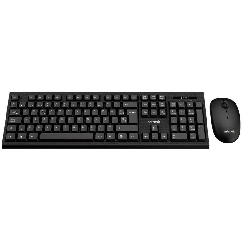 NETMAK COMBO TECLADO + MOUSE INALAMBRICO NM-KB760