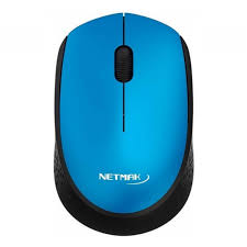 NETMAK MOUSE INALAMBRICO 2.4GHZ AZUL NM-M680-B