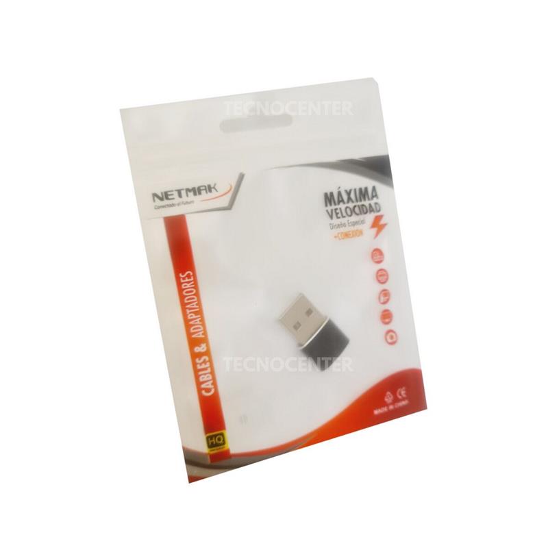 NETMAK ADAPTADOR USB2.0 (M) A TIPO C (H) NM-UC