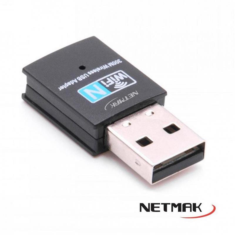 NETMAK ADAPTADOR WIFI USB 300 MBS NM-CS300