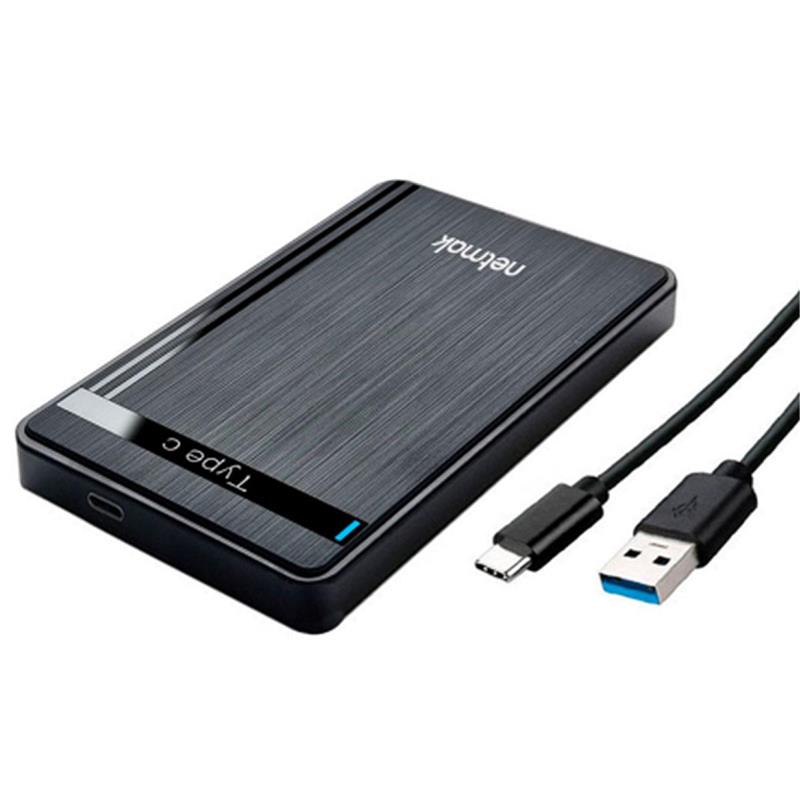NETMAK CARRY DISK EXTERNO 2.5" SATA USB-C NM-NM-CASE-C